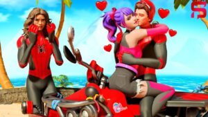 SPIDER-MAN is CAUGHT KISSING the NEW GIRL.... Fortnite
