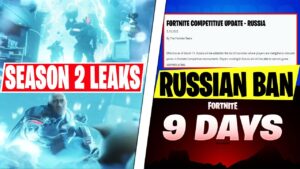 Season 2 Battle Pass SKINS! (Fortnite Russia BAN, First Season UPDATE)