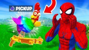 The *CHICKEN* LOOT ONLY Challenge in Fortnite!