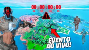ÚLTIMO EVENTO AO VIVO ANTES da NOVA TEMPORADA 2 CAPÍTULO 3 do FORTNITE!