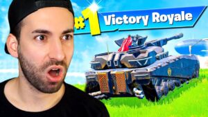 VINCO IL GAME CON IL CARRO ARMATO su FORTNITE SEASON 2 Capitolo 3
