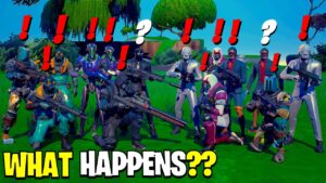 What Happens if ALL 31 Henchmen Bosses Meet in Fortnite Chapter 3!