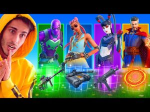 Zufällige BOSS Skin Waffen ITEM Challenge GEGEN OG SKULL TROOPER!