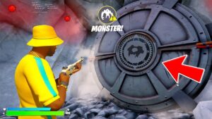 das BEFINDET sich hinter der I.O BASIS in Fortnite 😨