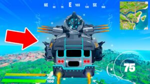 der *NEUE* BUS mit KANONEN in Fortnite Season 2 + Marvel Superheld