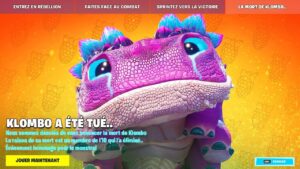 fortnite a TUÉ le monstre KLOMBO !! (c'est vraiment triste..)