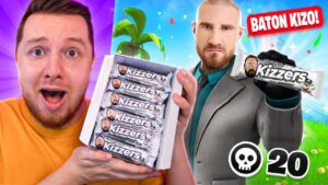 1 KILL = 1 KIZZERS KOKOSOWY w Fortnite! (baton KIZO!)