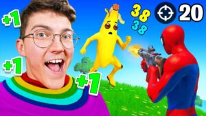 1 KILL = 1 T-SHIRT sur FORTNITE Battle Royale