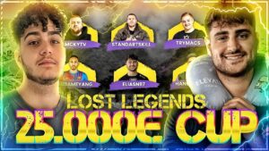 25.000€ STREAMER FORTNITE TURNIER VON AMAR FT. AUBAMEYANG, SOLUTION ETC.!💥💰 Duo mit Rohat🙌🏼