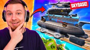3 NAJLEPSZE sposoby na SKYBASE w Fortnite! (sezon 2!)