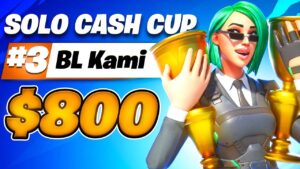 3RD PLACE SOLO CASH CUP 🏆 ($800)