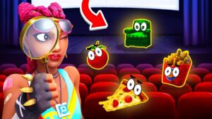 50 WIDZÓW CHOWANY Ale Prop Hunt w TEATRZE w Fortnite