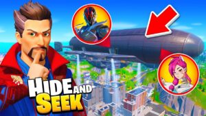 50 WIDZÓW CHOWANY NA STEROWCU w Fortnite