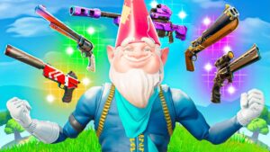 ARME EXOTIQUE SEULEMENT pour FAIRE TOP 1 sur FORTNITE Battle Royale