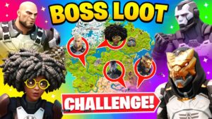 BOSS LOOT ONLY Challenge in Fortnite