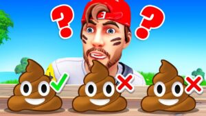 CACA ALÉATOIRE CHALLENGE sur FORTNITE Battle Royale