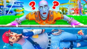 CACHE CACHE dans un PARC AQUATIQUE sur FORTNITE