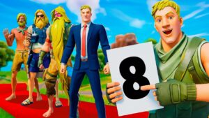 CONCURSO de MODA de los JONESYS en FORTNITE!