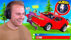 EEN *KIJKER* SCHOOT MIJ TE HULP! GENIAAL! 😂 (Fortnite Battle Royale)