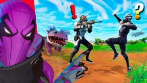 ESPIONEI O NOVO CHEFE MITICO SECRETO por 24 HORAS! Evento do Fortnite Temporada 2