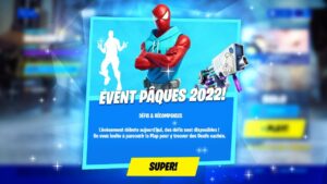 Événement Pâques 2022 : PLEINS de récompenses sur Fortnite !!