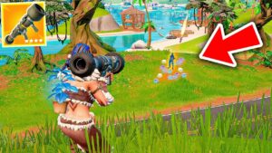 FIZ UMA ARMADILHA COM O NOVO MÍSSEL DO FORTNITE!