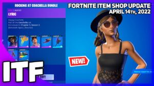 Fortnite Item Shop *NEW* ROCKING AT COACHELLA BUNDLE! [April 14th, 2022] (Fortnite Battle Royale)