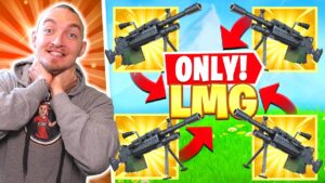 GÅR DET ATT VINNA MED BARA LMG I FORTNITE?