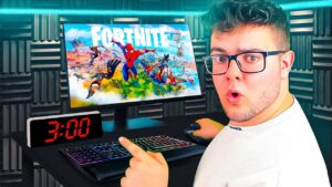 HO GIOCATO a FORTNITE ALLE 3 DI NOTTE!😱 Ecco Cosa È Successo...*SCHERZO ASSURDO*