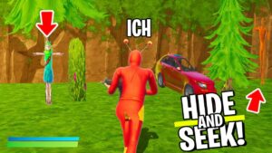 Hide and Seek aber alles ist 2D in Fortnite!