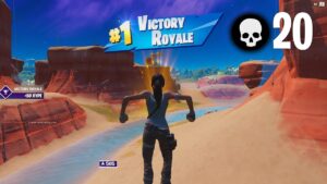 High Elimination Solo Arena Win Gameplay (Keyboard & Mouse) | Fortnite Season 2