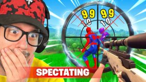 I SPECTATED SOLOS AND SAW THE BEST BATTLE IN FORTNITE!