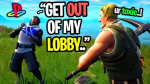 I met the most TOXIC PS5 player in Fortnite... (I confronted him)