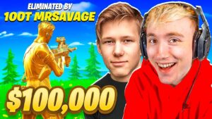 IK DEED MEE AAN EEN €100.000 FORTNITE TOERNOOI!