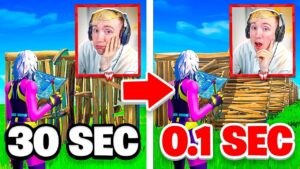 IK WERD DE SNELSTE FORTNITE SPELER OOIT!
