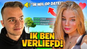 Ik ging op DATE met een MEISJE IN FORTNITE!❤️