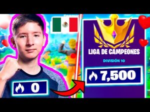 JELTY LLEGA A LIGA DE CAMPEONES EN FORTNITE 🏆 DEMUESTRA SER EL MEJOR DE MEXICO 🔥 ACTIVA MODO PERUANO