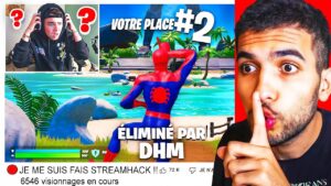 J'ai STREAMHACK BRICE en PLEIN LIVE Fortnite ! (il devient fou ! )