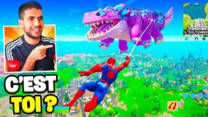 J'ai STREAMHACK ce YOUTUBEUR CONNU en PLEIN LIVE Fortnite !