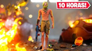 Jugué 10 HORAS Fortnite SIN CONSTRUIR y Aprendí esto...