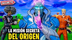 LA MISIÓN SECRETA del ORIGEN y AGENTE JONES en FORTNITE – Explicación Desafíos