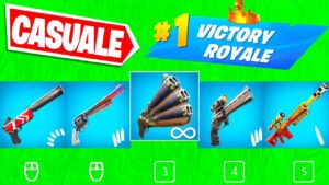 LA RANDOM ARMA ESOTICA CHALLENGE SU FORTNITE CAPITOLO 3!