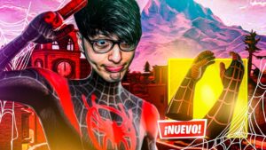 LANZA TELARAÑAS DE MILES MORALES EN FORTNITE