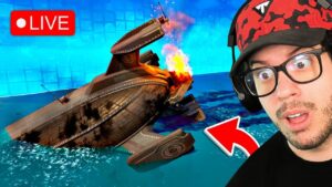 🔴 LIVE!! New CRASHED BLIMP and JETPACK Update in Fortnite! (Chapter 3)