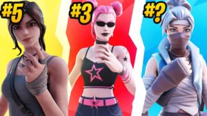 Les 20 SKINS Les Plus Tryhard sur Fortnite en 2022