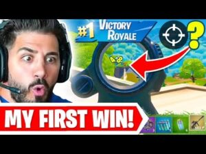 MY FIRST FORTNITE SOLO WIN?!