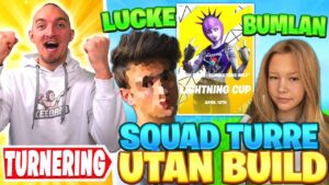 NO BUILD TURNERING MED LUCKE OCH BUMLAN I FORTNITE