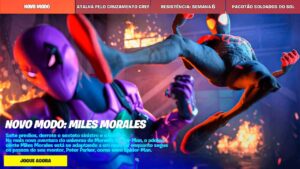 *NOVO* MODO DO MILES MORALES NO FORTNITE!
