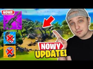 NOWA BROŃ LMG NOWA LOKACJA I WSZYSTKO W NAJNOWSZEJ AKTUALIZACJI W FORTNITE