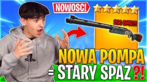 NOWY SHOTGUN JEST MEGA MOCNY! 🤯 w Fortnite
